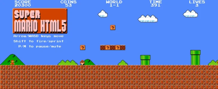 mario-html5-game-online