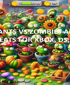 plants vs zombies all cheats for the pc, xbox and ds