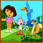 Dora Coloring Page