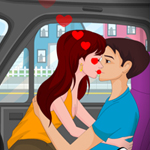 Kiss in a Car