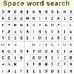 Space word search