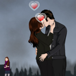 Twilight Saga-Breaking Dawn Kissing 2