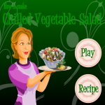 Chilled vegetables cooking game for girls
