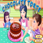 Chocolate torte online cooking game