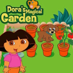 Dora magical garden free online game