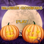 Halloween Crosswords free online smart game for kids