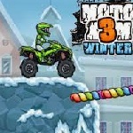 Moto x3m winter free online bike game
