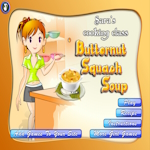 Sara cooking class butternut squash soup free online HTML5 game