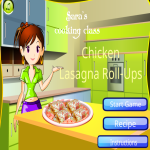 Sara cooking class lasagna online game free